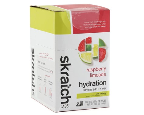 Skratch Labs Sport Hydration Drink Mix (Raspberry Limeade) (20 | 0.8oz Packets)